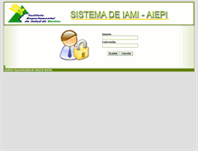 Tablet Screenshot of aiepi.idsn.gov.co